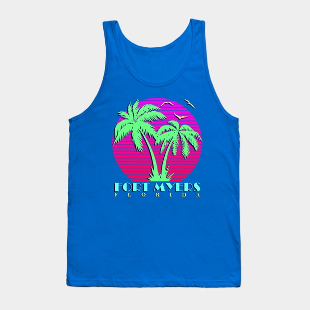 Fort Myers Florida Tank Top by Nerd_art